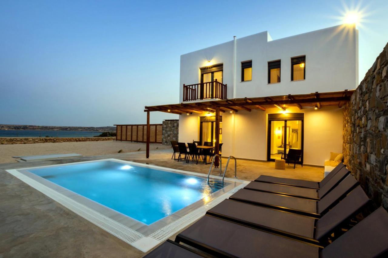 Cato Agro 5, Seafront Villa With Private Pool Afiartis Exteriér fotografie