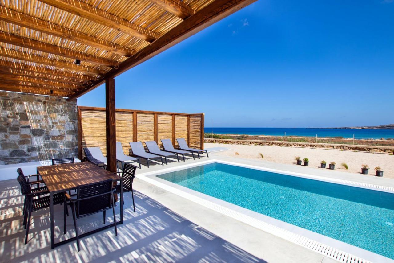 Cato Agro 5, Seafront Villa With Private Pool Afiartis Exteriér fotografie